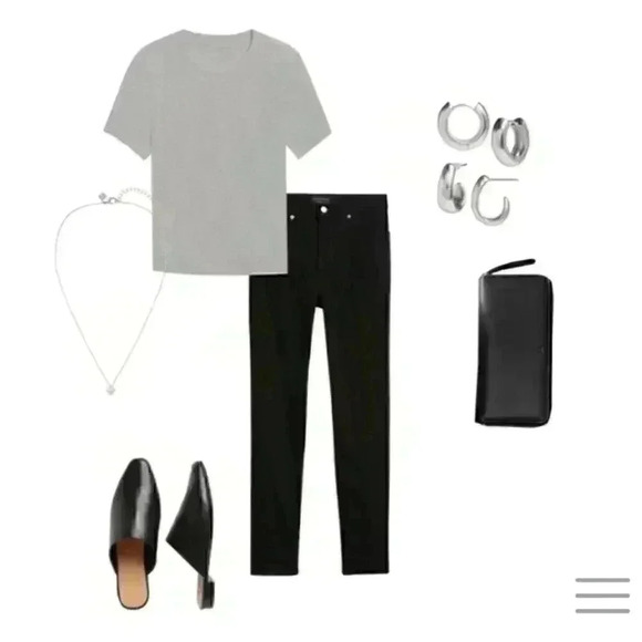 Banana Republic 2-Piece Organic Cotton Crew Neck T-Shirts - Picture 4 of 9